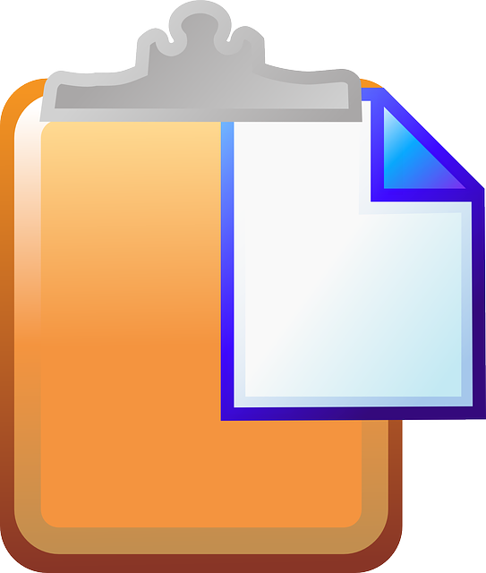 Clipboard, Button, Paste, Copy, Icon, Past - Paste Clipart (543x640), Png Download