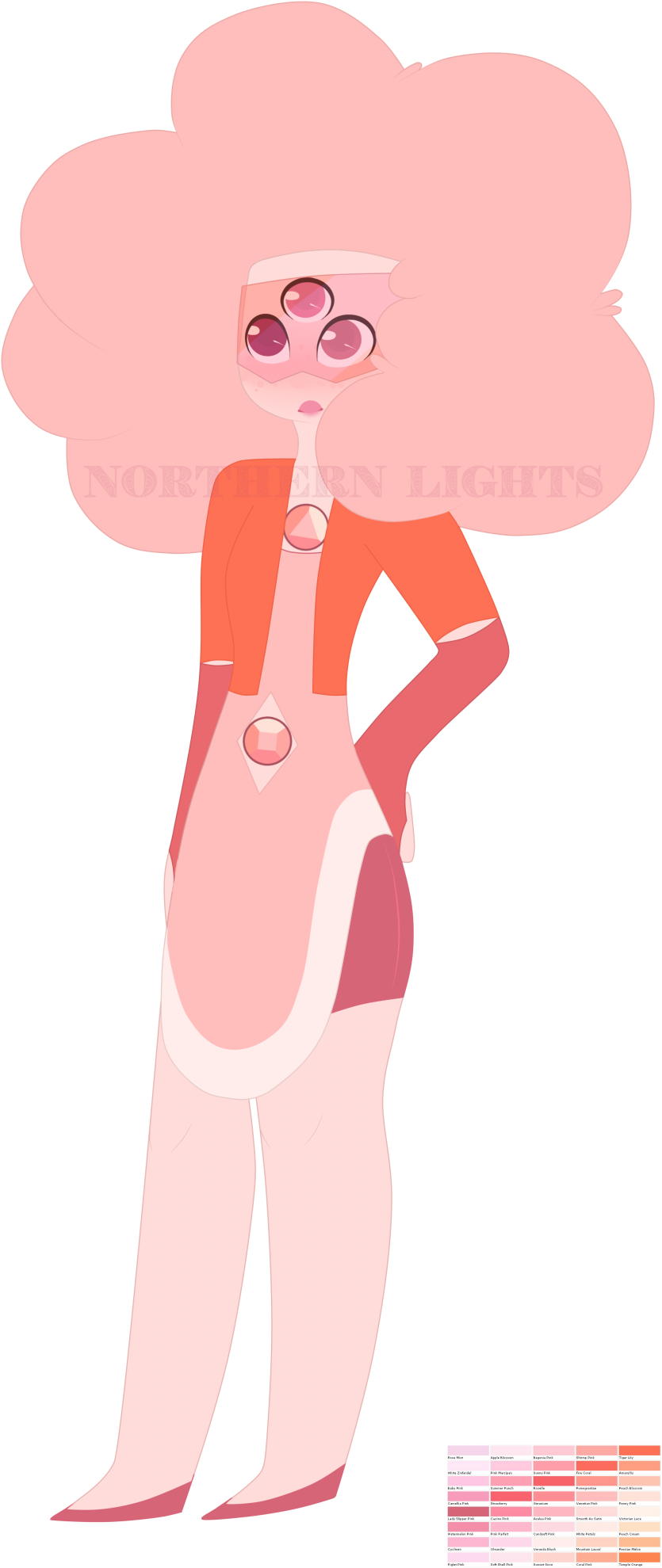 Malaia Garnet - Cartoon (1152x2048), Png Download