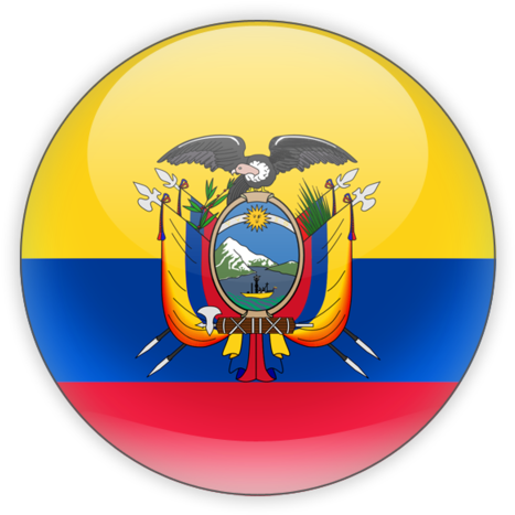 Illustration Of Flag Of Ecuador - Ecuador Flag Icon Png (640x480), Png Download