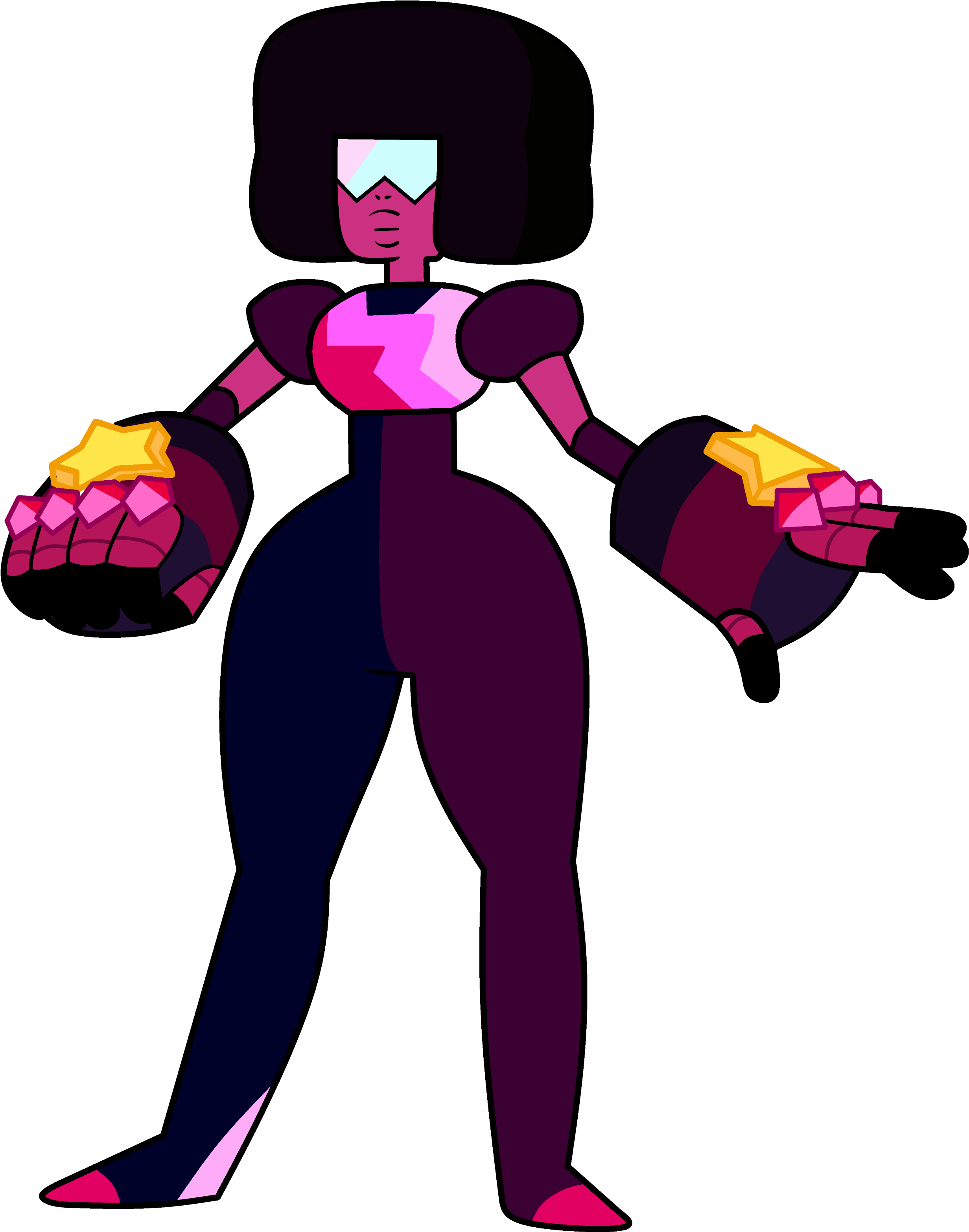 No Caption Provided - Garnet Steven Universe Characters (2500x3529), Png Download