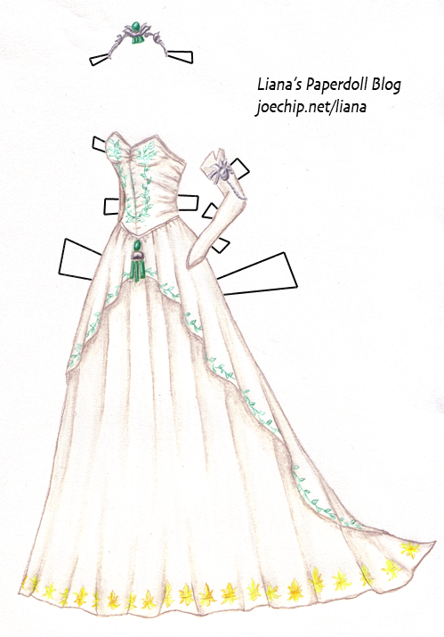 Princess Garnet S White From Final Fantasy - Final Fantasy Garnet Dress (499x715), Png Download
