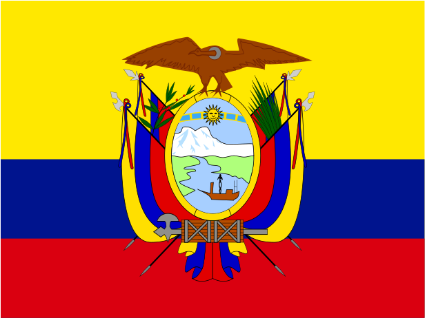 Flag Of Ecuador Logo Png Transparent - Ecuador Flag (2400x1800), Png Download