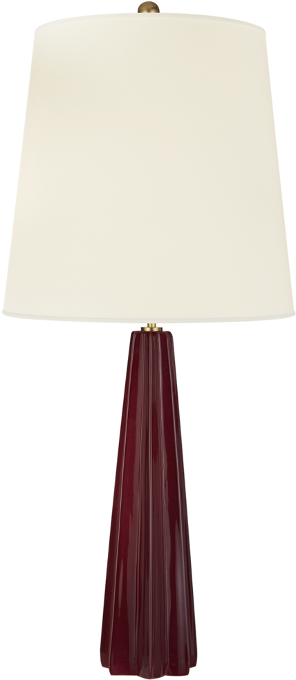 Minerva Large Table Lamp In Garnet (1000x1000), Png Download