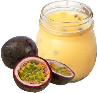 Passion Fruit Pulp - Fruit (599x336), Png Download