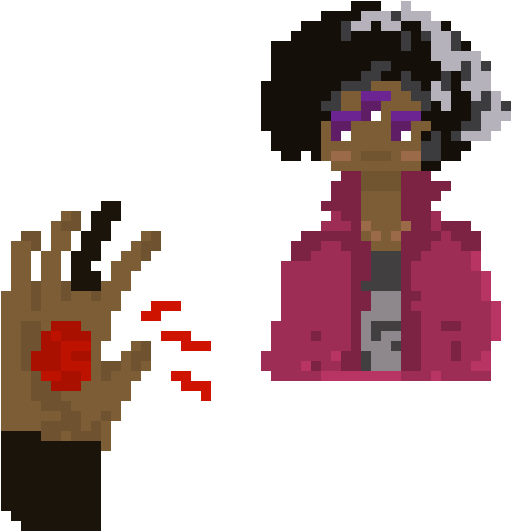 Garnet-crystal Gem - Pixel Art (780x670), Png Download