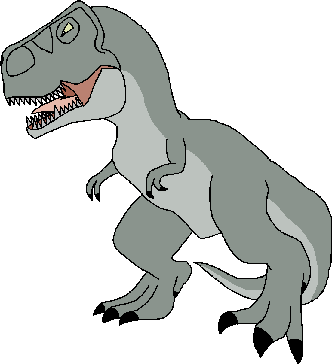 Allosaurus (1124x1232), Png Download