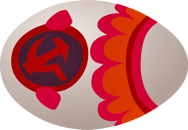Ovo De Páscoa Em Png - Soviet Egg (640x441), Png Download