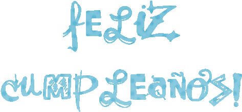 Feliz Cumpleaños Texto Png - Png Tumblr Feliz Cumpleaños (500x254), Png Download