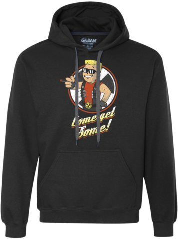 Come Get Some Premium Fleece Hoodie - Christmas, Bow, Pine, Presents, Funny Pullover Fleece (480x480), Png Download
