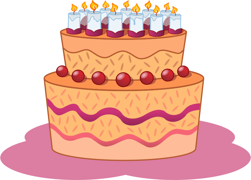 Torta De Cumpleaños - Birthday Cake Png (800x573), Png Download