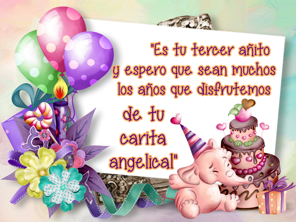 Frases Para El Primer Año De Vida (600x451), Png Download