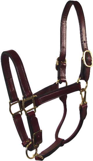 Leather Tack Products - Halter (389x600), Png Download
