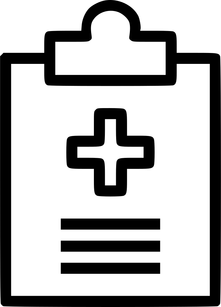 Medical Report Healthcare Description Policy Graph - Medical Report Icon Png (706x980), Png Download