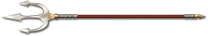 Weapon Trident - Shadow Fight 2 Weapon Trident (778x302), Png Download
