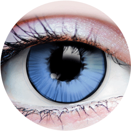 Captain Superhero - - Superhero Blue Primal Contact Lenses (550x550), Png Download