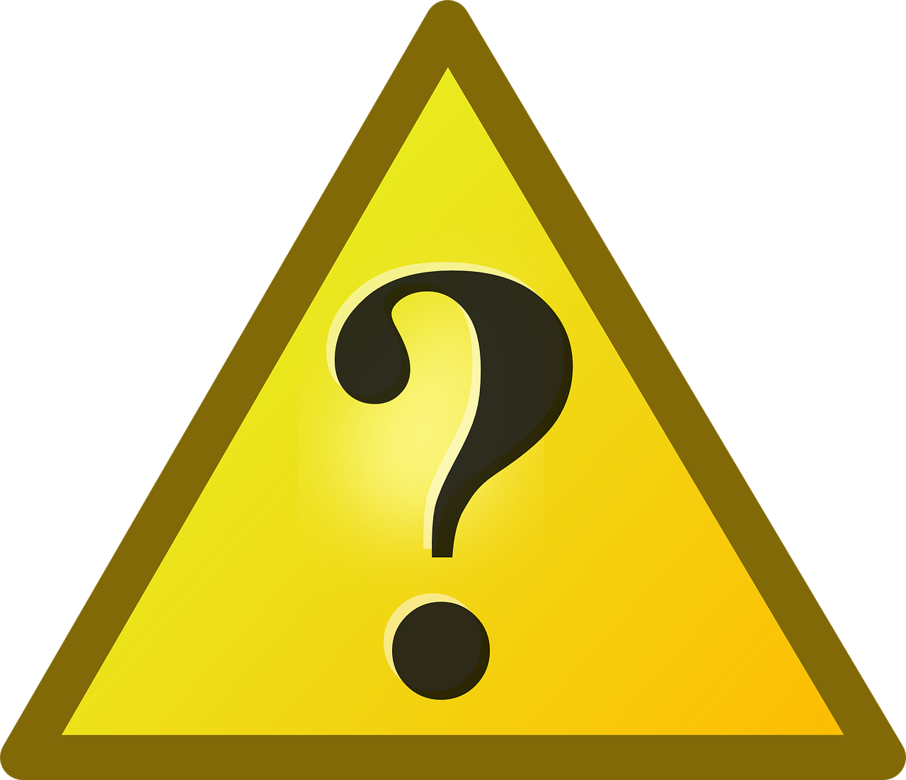 Mark,free Vector Graphics - Warning Icon Open Source (500x430), Png Download