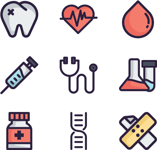 Medical Icon Set - Medicine (600x564), Png Download