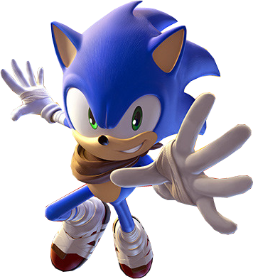 Sonic Boom Fire & Ice Sonic - Sonic Boom Fire And Ice Sonic (356x393), Png Download