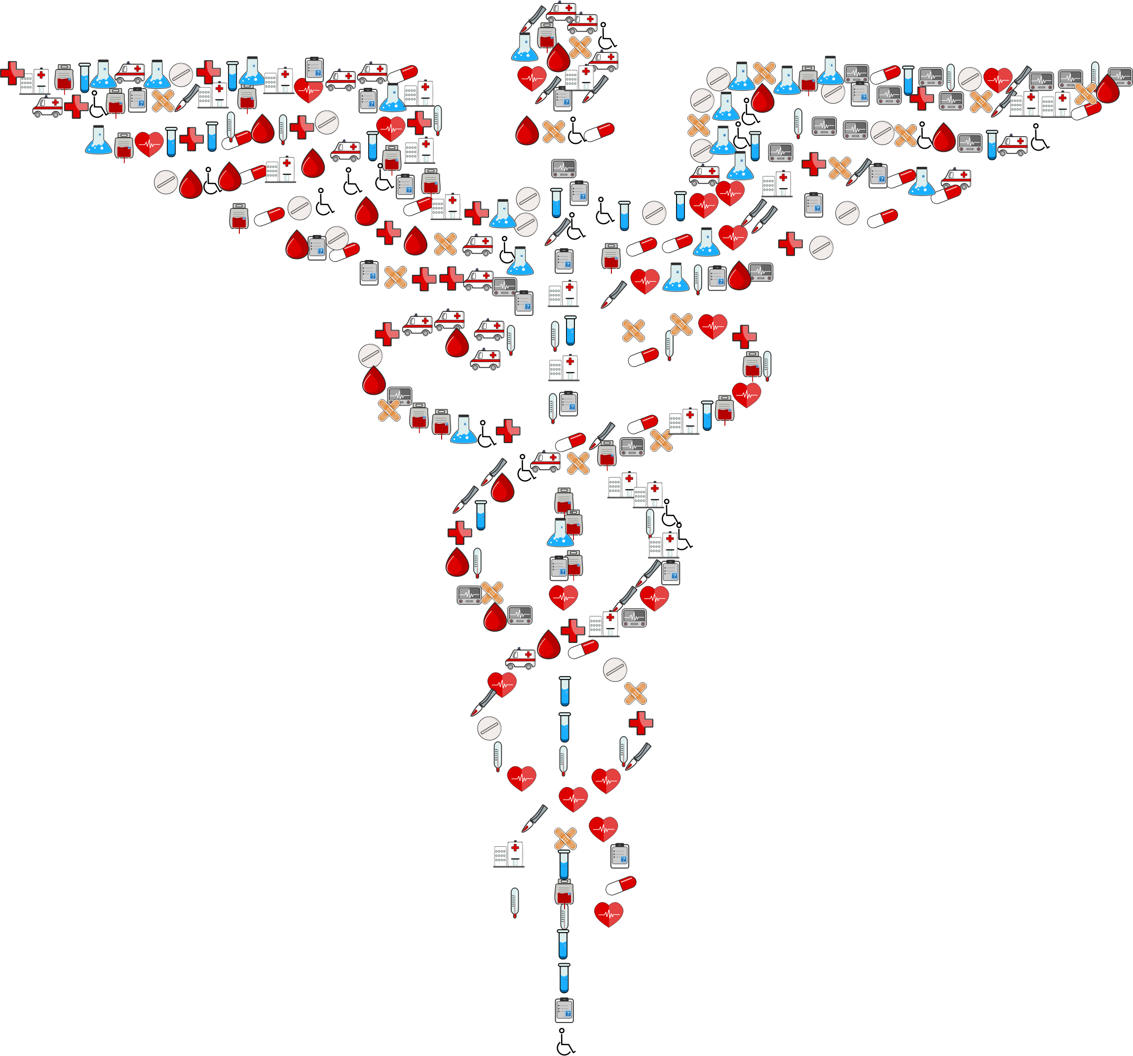 This Free Icons Png Design Of Medical Icons Caduceus (2296x2140), Png Download