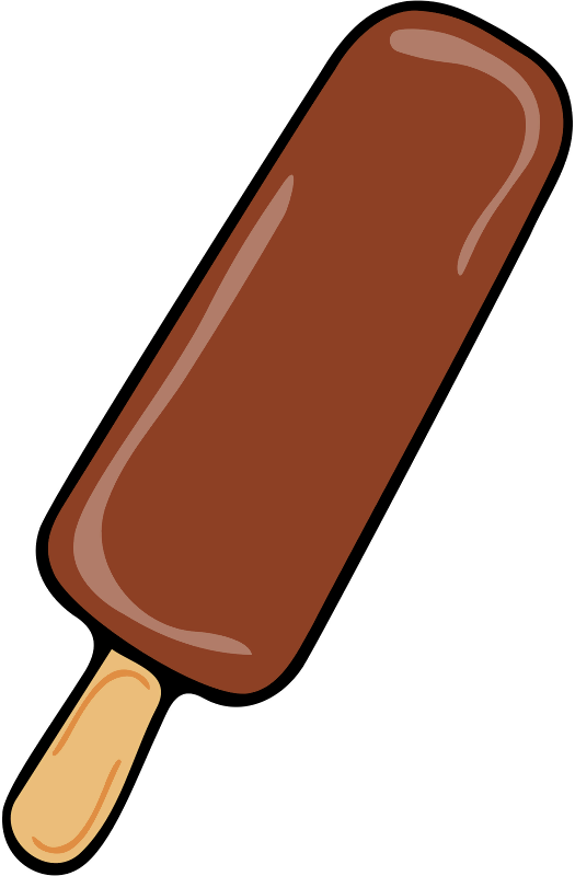 This Graphics Is Glace 2 About Dessert, Food, Ice Cream, - Helados Paletas De Chocolate (525x800), Png Download