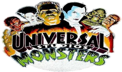 Universal Monsters - Universal Studios Monsters Logo (490x326), Png Download