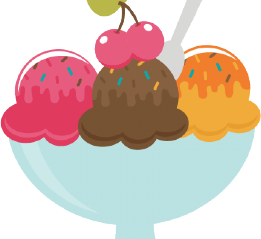 Ice Cream Clipart Bowl - Ice Cream In A Bowl Clip Art (640x480), Png Download