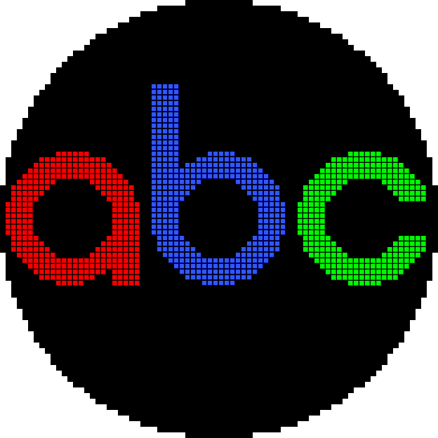 Rainbow Road Abc - Bicycle (624x624), Png Download
