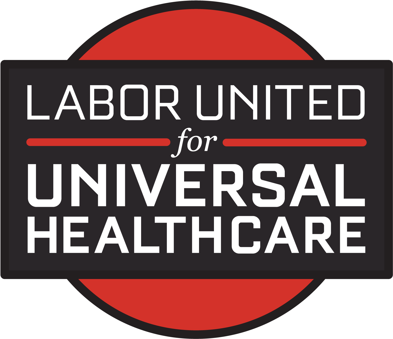 Labor United For Universal Healthcare Establishing - Universal Cinemark (1553x1553), Png Download