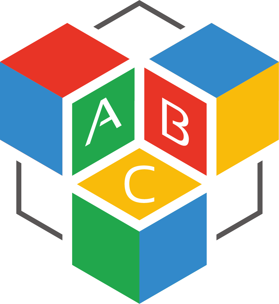 Abc Blockchain Community - 3d Drawn Patterns Cubes (902x981), Png Download
