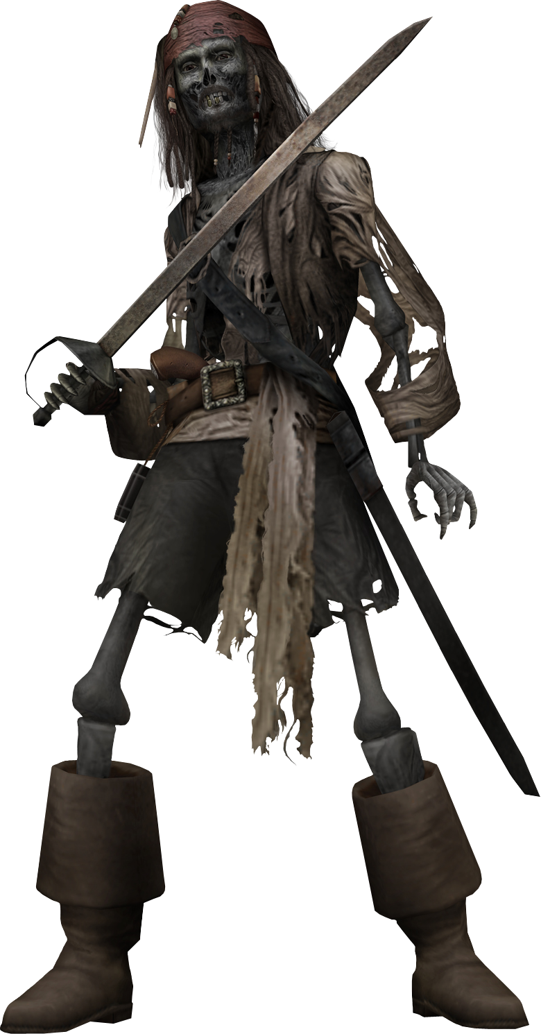 Cursed Jack Sparrow Khii (780x1491), Png Download