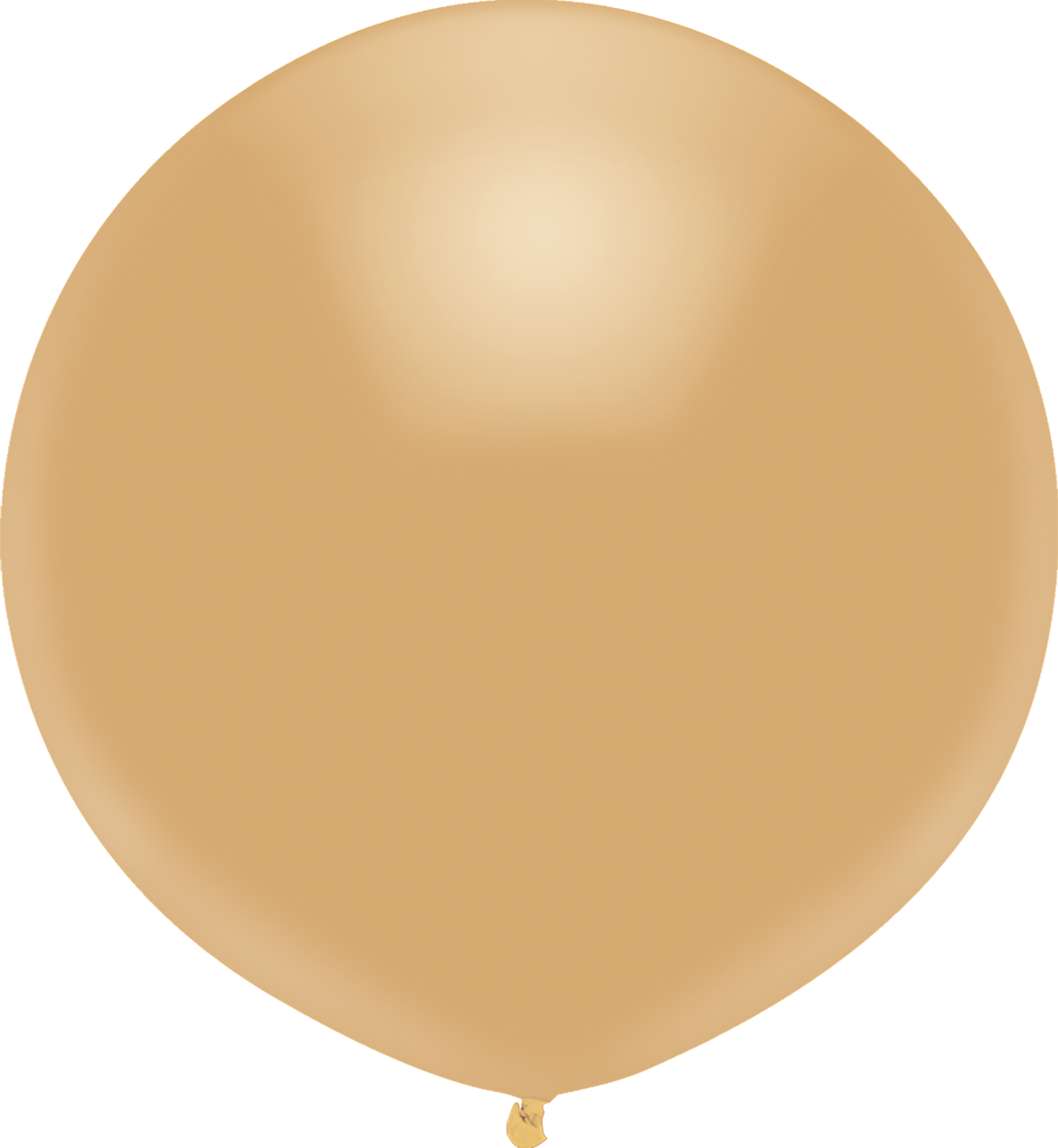 Way To Celebrate Latex Balloons 17" Gold, 3 Count Bag - Balloon (1164x1264), Png Download