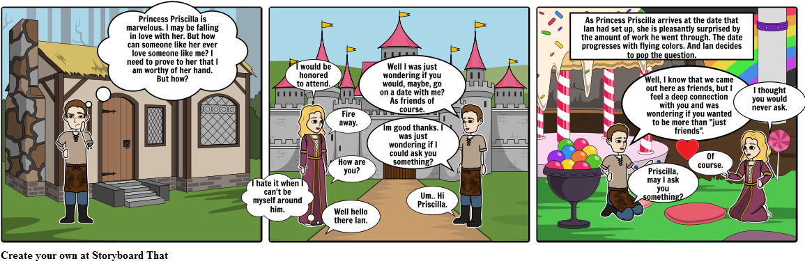 Priscilla 2b - Cartoon (1164x385), Png Download