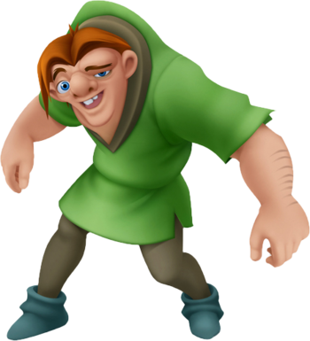 Quasimodo Infinitywiki - Hunchback Of Notre Dame Png (350x385), Png Download