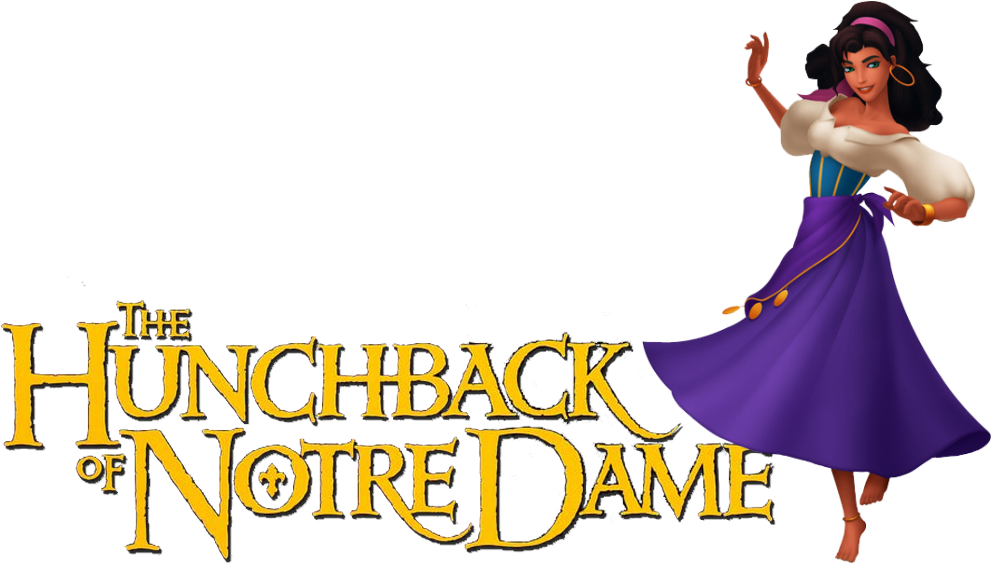 The Hunchback Of Notre Dame Image - Disney Hunchback Of Notre Dame Logo (1000x562), Png Download