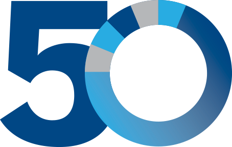 Banner Transparent Fiftieth Ldi Celebrating Years - Portable Network Graphics (454x289), Png Download