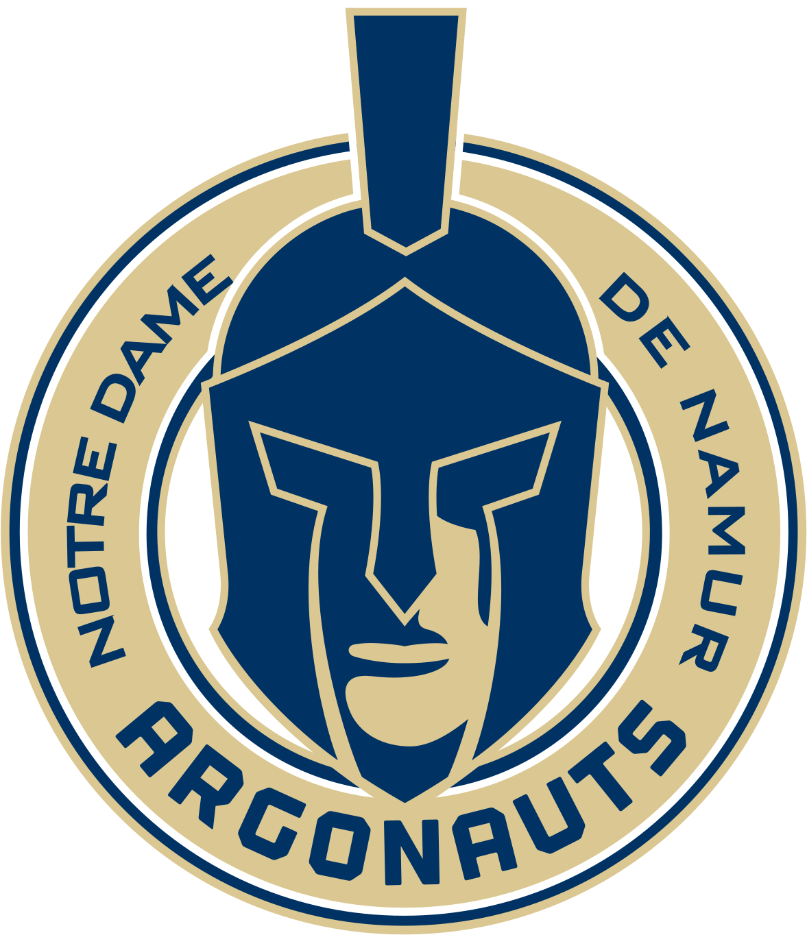 Notre Dame De Namur Athletics Logo (1200x1395), Png Download