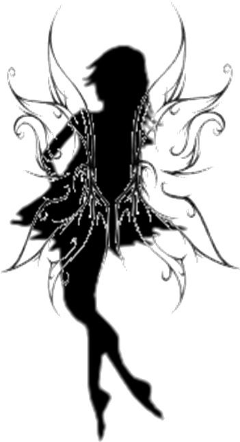 Fairy Silhouette - Silhouette (960x720), Png Download