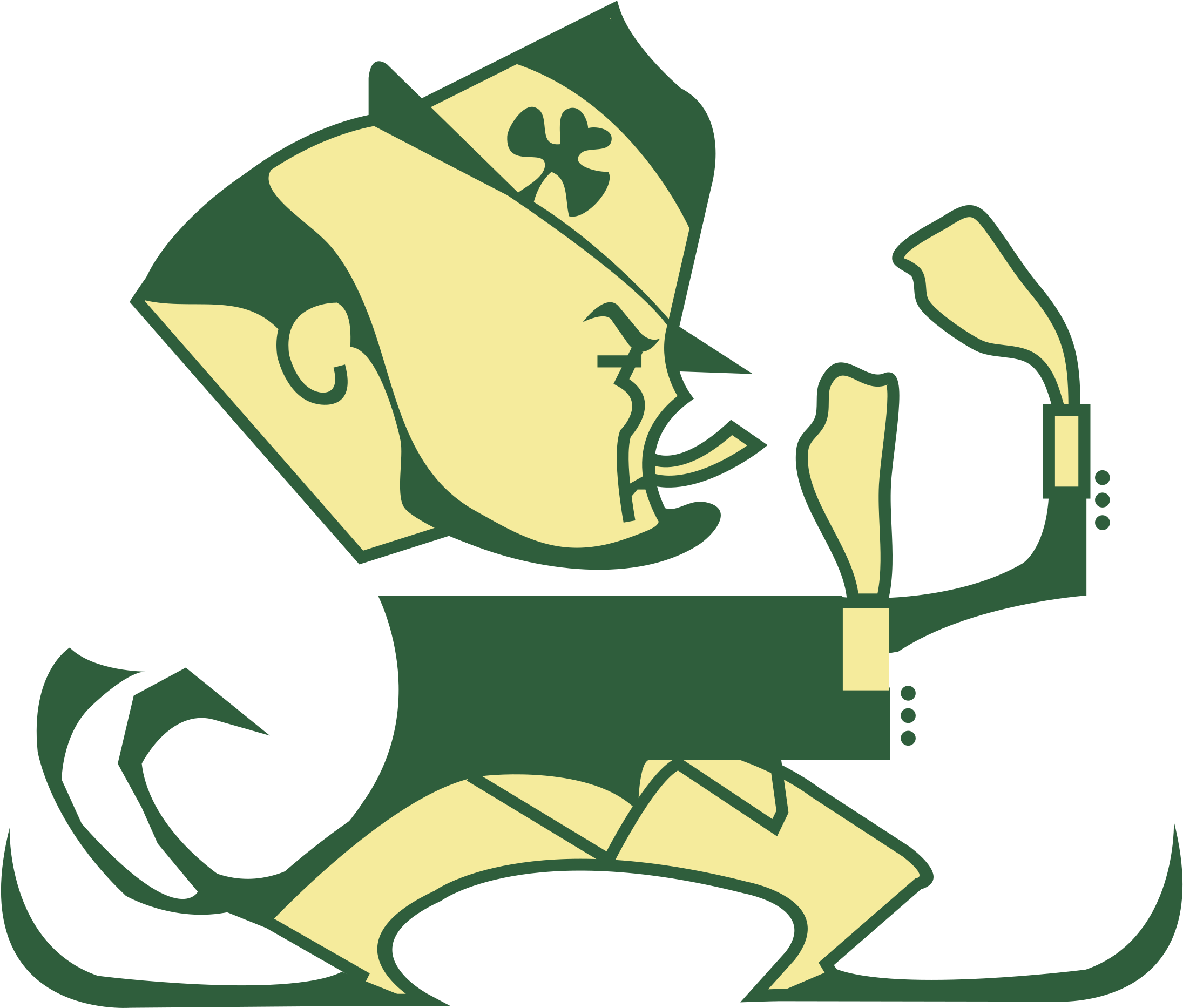 Notre Dame Fighting Irish Logo Png Transparent - Notre Dame Fighting Irish Logo Png (2400x2400), Png Download