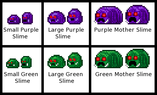 Slimes - Junk Jack Slime (516x312), Png Download