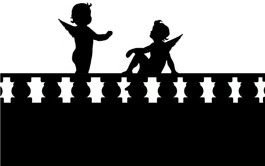 Angel Silhouette Images - Angel Silhouette (900x675), Png Download