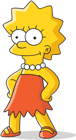 Lisa Simpson (300x488), Png Download