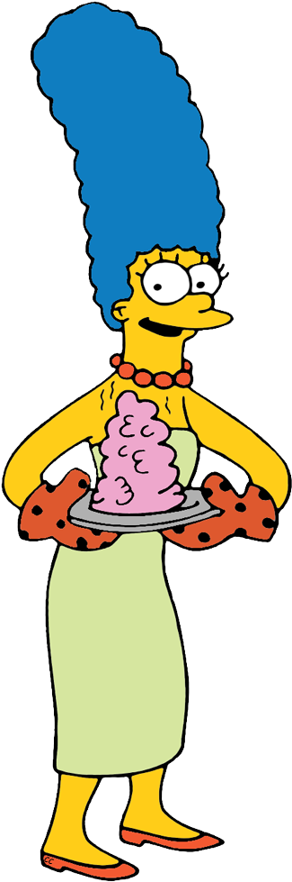 Simpson Family Simpson Family Homer, Bart Homer Homer - Marge Simpson Clip Art (336x984), Png Download