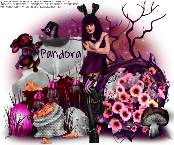 Ct Tag With Bad Bunny - Illustration (600x500), Png Download