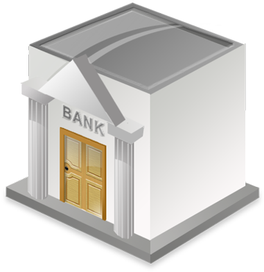 Bank Icon - Bank Icon 3d (400x400), Png Download