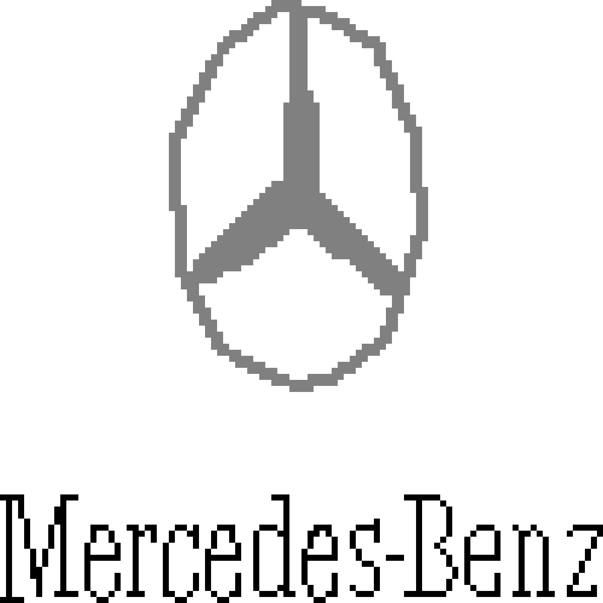 Mercedes Logo - Gira Accessory For Socket Outlets/plugs 140700 (1200x1200), Png Download