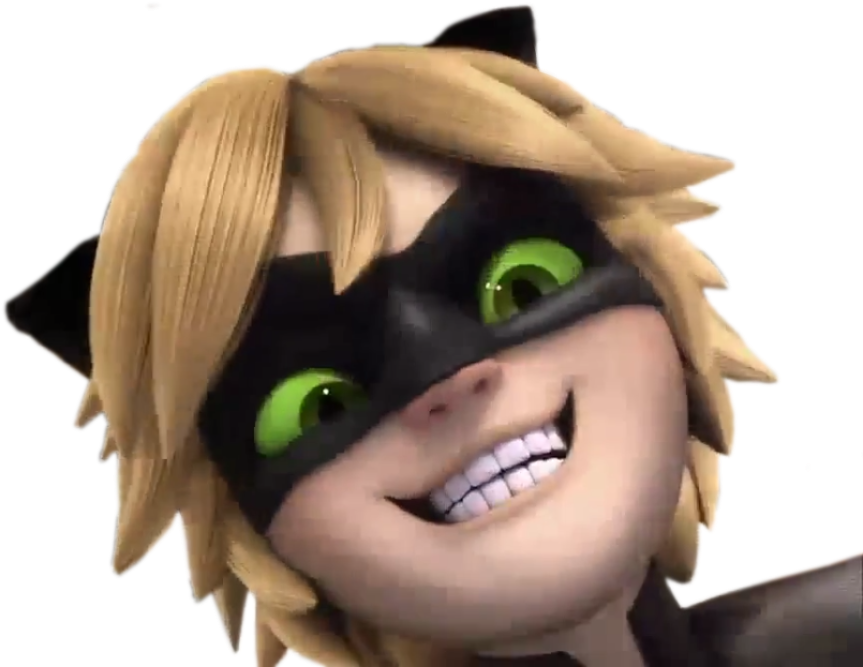 Clipart Transparent Stock Behold The Great Look Upon - Chat Noir Ladybug Png (1280x720), Png Download