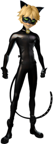 Cat Noir Miraculous Png - Miraculous Cat Noir Png (350x471), Png Download