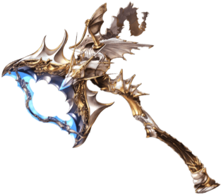 Sagittarius Axe - Granblue Fantasy (462x400), Png Download