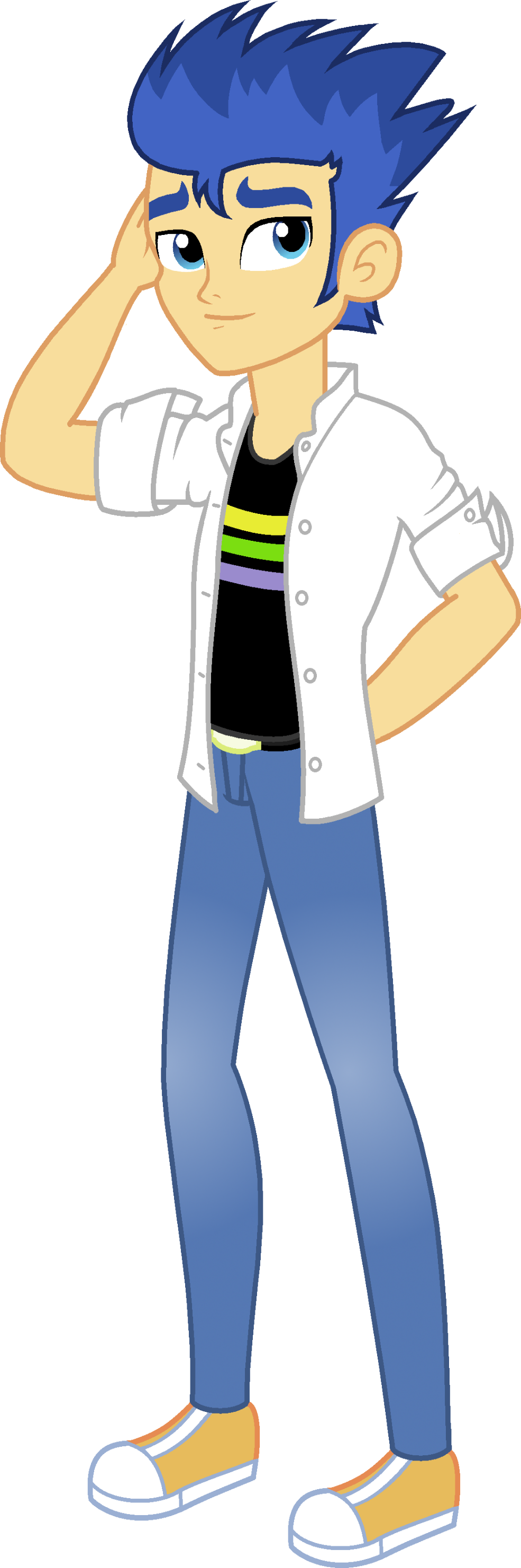 Adorkable, Adrien Agreste, Artist - Mlp Flash Sentry Eg (985x2963), Png Download