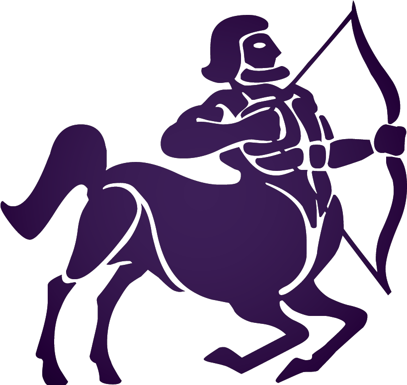 Zodiac Sign Sagittarius In Png (900x900), Png Download